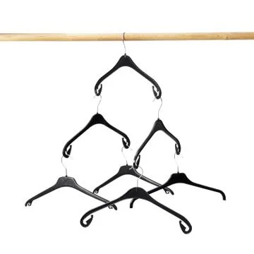 Hangers Foto stock