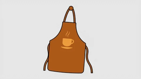 Hanging apron Stockbeeldmateriaal 321506851