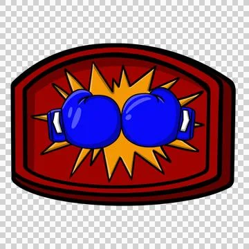 Hanging Boxing Gloves Stock-Illustration