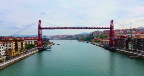 Hanging Bridge UNESCO Video stock 240180599
