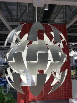 Hanging celing interior lights with unique shape for luxury home Stock-Fotos