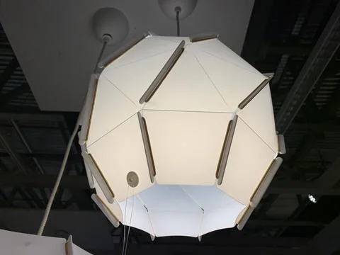 Hanging celing interior lights with unique shape for luxury home Stock-Fotos