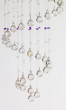 Hanging crystal Stock Photos