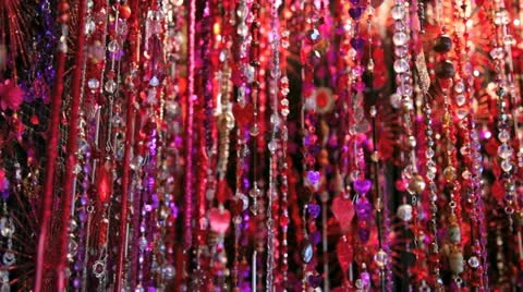 Hanging decorations 库存影片 11240043
