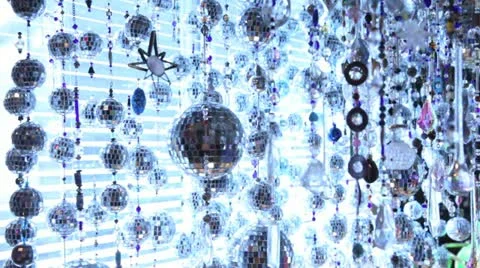 Hanging decorations Stock Footage 11240057