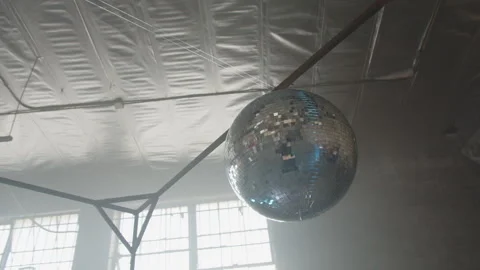 Hanging Disco Ball Stock Footage 270328595