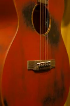 Hanging Guitar Stock Photos