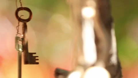 Hanging KEY Stock-Footage 329388931