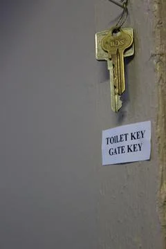 Hanging keys Stock Photos