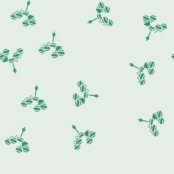 Hanging lamp ceiling glyph seamless pattern Stock Illustration