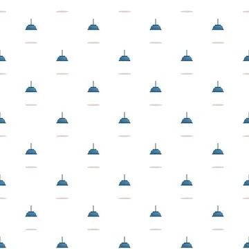 Hanging lamp creating a seamless pattern background Stock Illustration