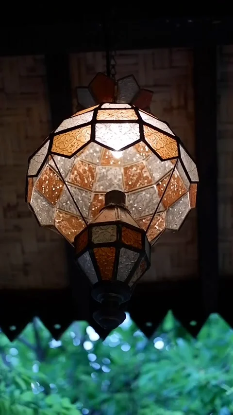 Hanging lamp Stock Footage 211255285