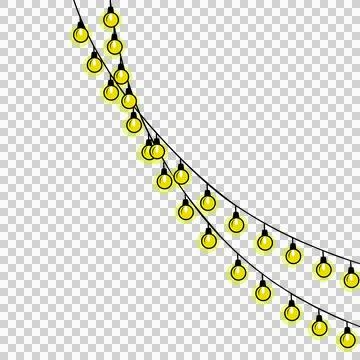 Hanging lamp illustration Stock Illustration