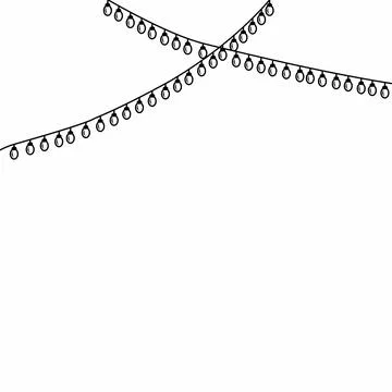 Hanging lamp illustration Stock Illustration