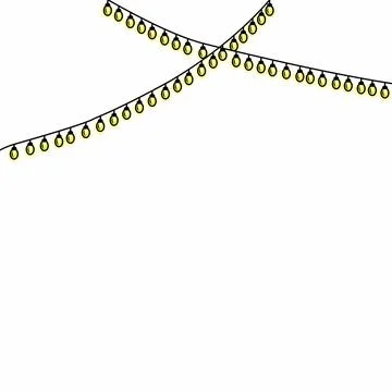 Hanging lamp illustration Stock Illustration