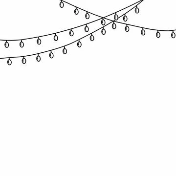 Hanging lamp illustration Stock Illustration