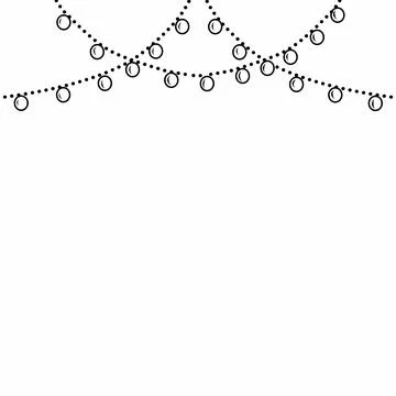 Hanging lamp illustration Stock Illustration