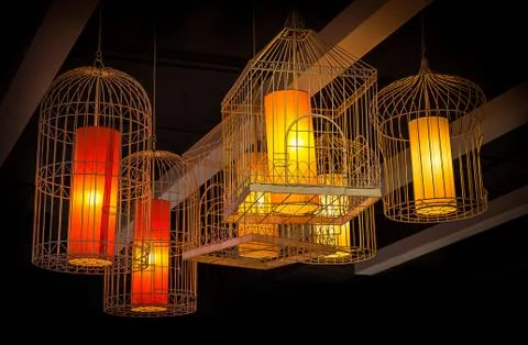 Hanging lamp Stock Photos