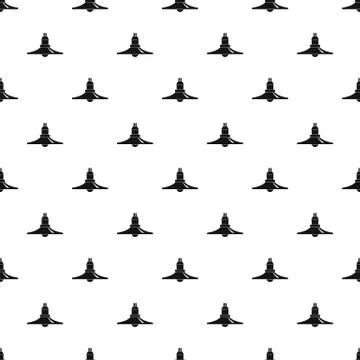 Hanging lantern pattern Stock Illustration