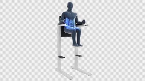 Hanging Leg Raises Workout 動画素材 166555615