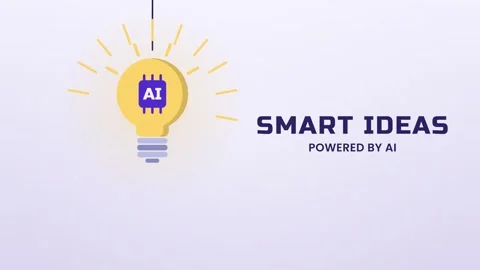 Hanging light bulb with a chip inside swinging and lighting up beside Smart Stock-Footage 348702623