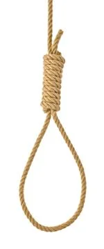 Hanging noose Foto stock