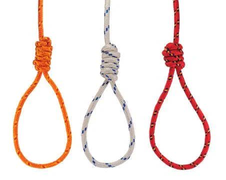 Hanging nooses Stock Photos