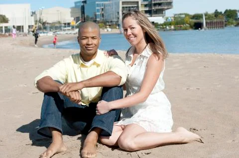 Hanging Out At The Beach Stock Photos