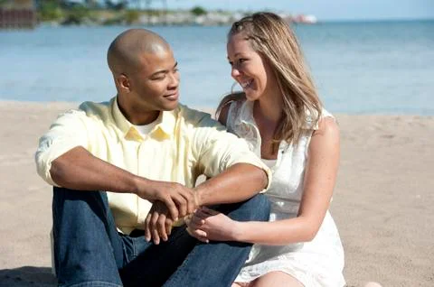 Hanging Out At The Beach Stock Photos
