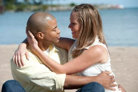 Hanging Out At The Beach Stock Photos