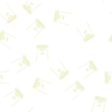 Hanging planter box glyph vector seamless pattern Stock Illustration