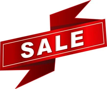 Hanging Sales Tag, Template design for media promotions and social media prom Stock Illustration