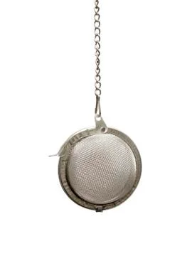 Hanging tea strainer Stock Photos