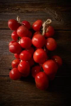 Hanging tomatoes de colgar from Catalonia Stock Photos