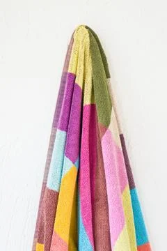 Hanging towel Stock Photos