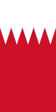 Hanging vertical flag Stock Illustration