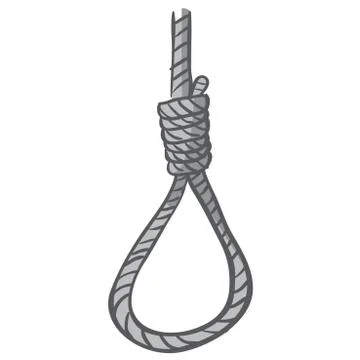 Hangman's noose Stock Illustration