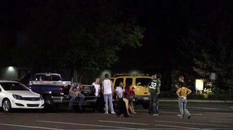 Hangout Stock Footage 8671088