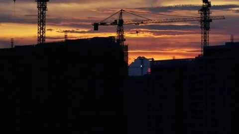 Hangzhou Urban Construction Stock Footage 246671465