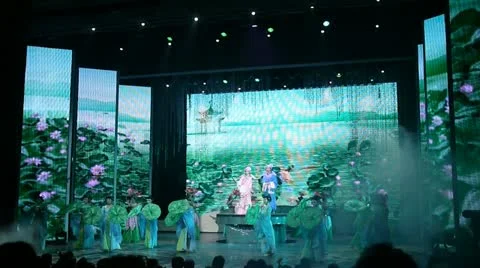 Hangzhou West Lake Opera Stock Footage 21941121