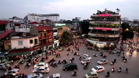 Hanoi Stock Footage
