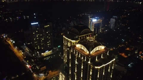 Hanoi from a height Stock Footage 150080588