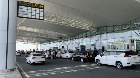 Hanoi International Airport departures b... | Stock Video | Pond5