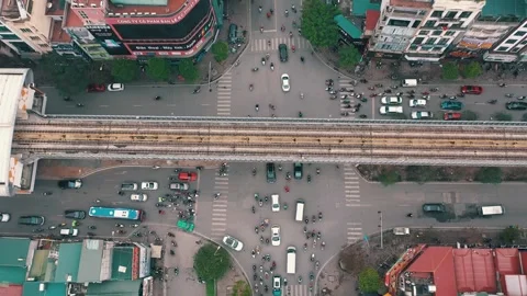 Hanoi Vietnam May 2023 Drone Footage 241004949 Iconl 