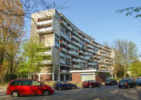 Hansaviertel in Berlin Stock Photos