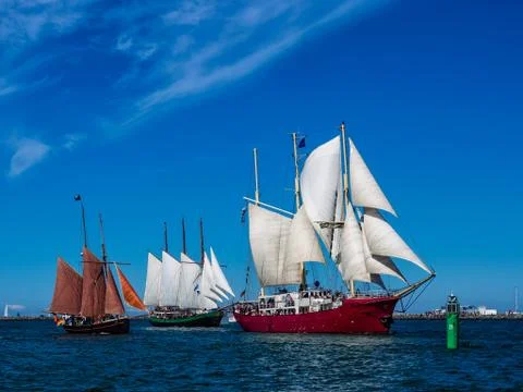 Hanseatic sail Stock Photos