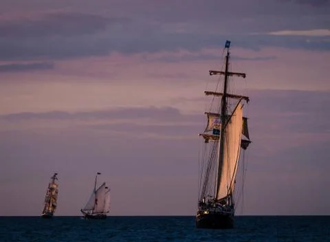 Hanseatic sail Stock Photos