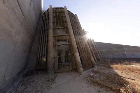Hansen Dam Structure Stock Photos