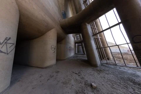 Hansen Dam Structure Stock Photos