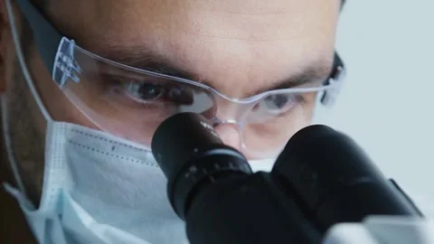 The hantavirus, which is being studied for its respiratory effects. in video Stock Footage 336583663